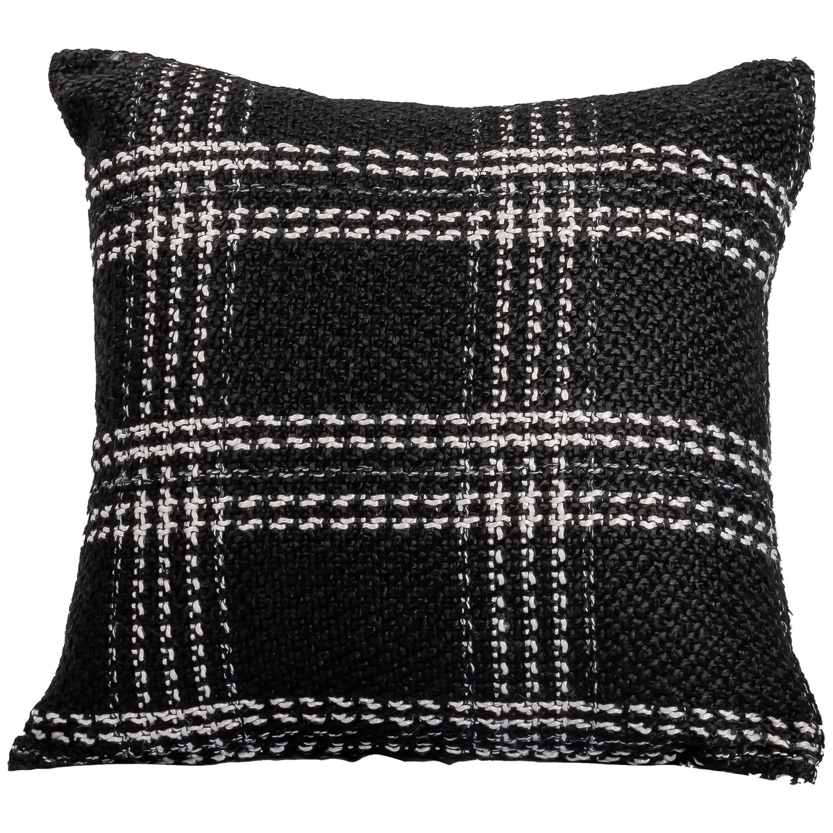 Pillow;White/Black