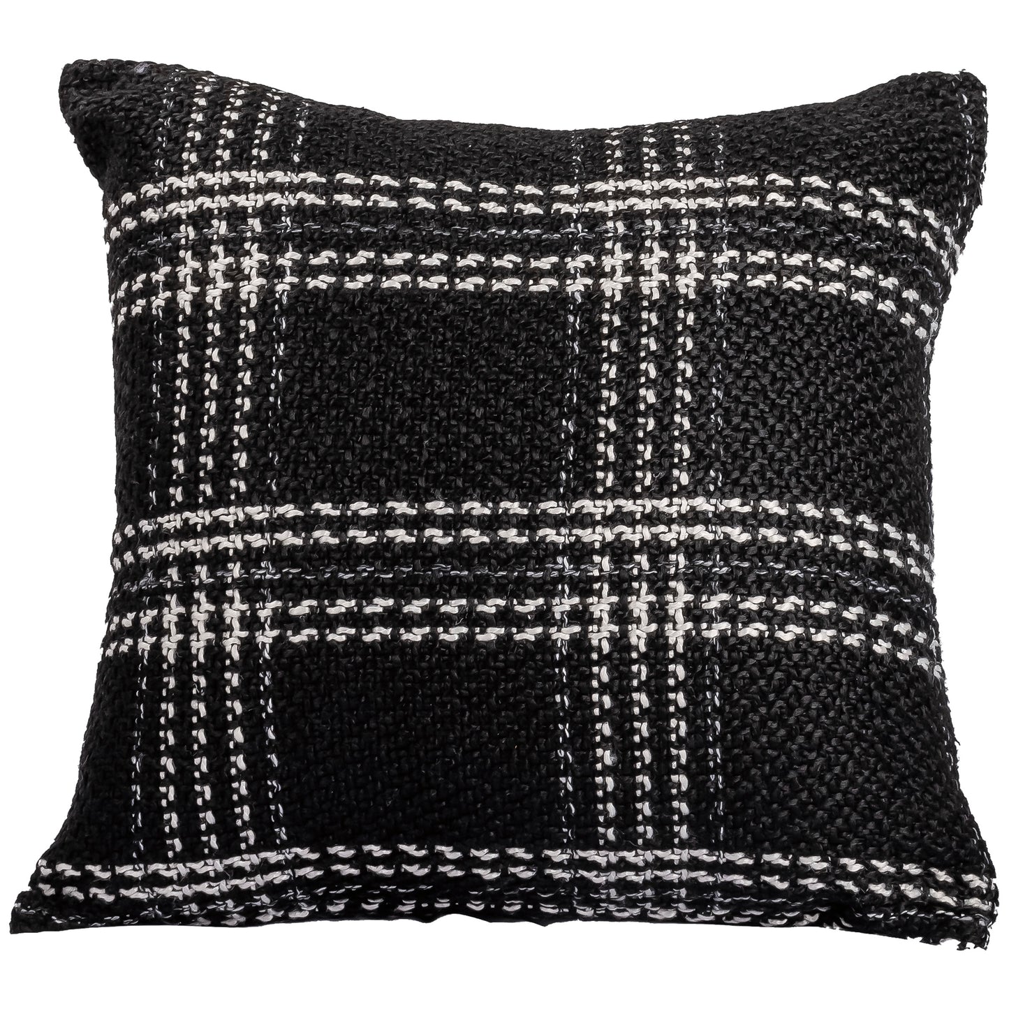 Pillow;White/Black