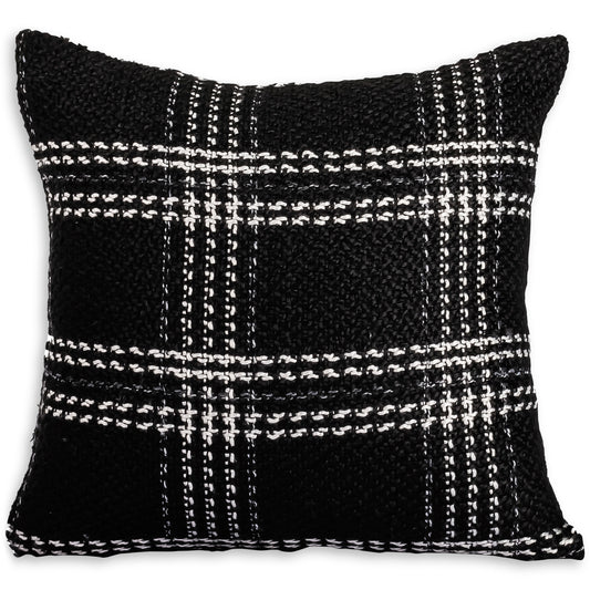 Pillow;White/Black