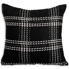 Pillow;White/Black