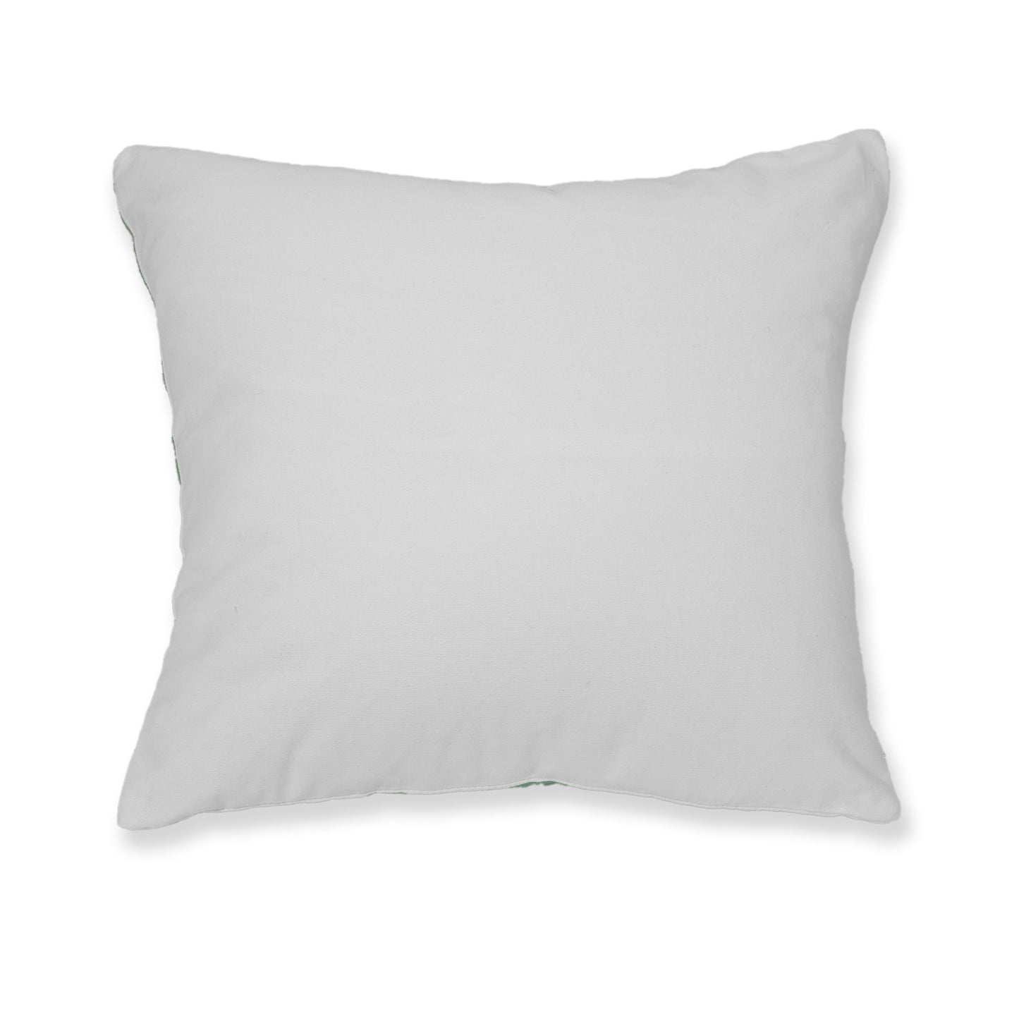 Pillow;White/Blue