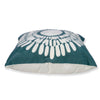 Pillow;White/Blue