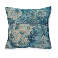 Pillow;White/Blue