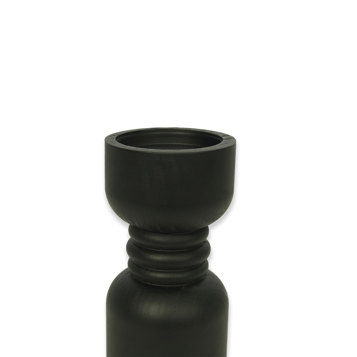 Candle Holder (M)-Candle Holder Set;Black