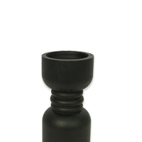 Candle Holder(L)-Candle Holder Set;Black