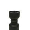 Candle Holder(L)-Candle Holder Set;Black