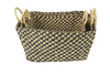 Basket(L);Natural/Black