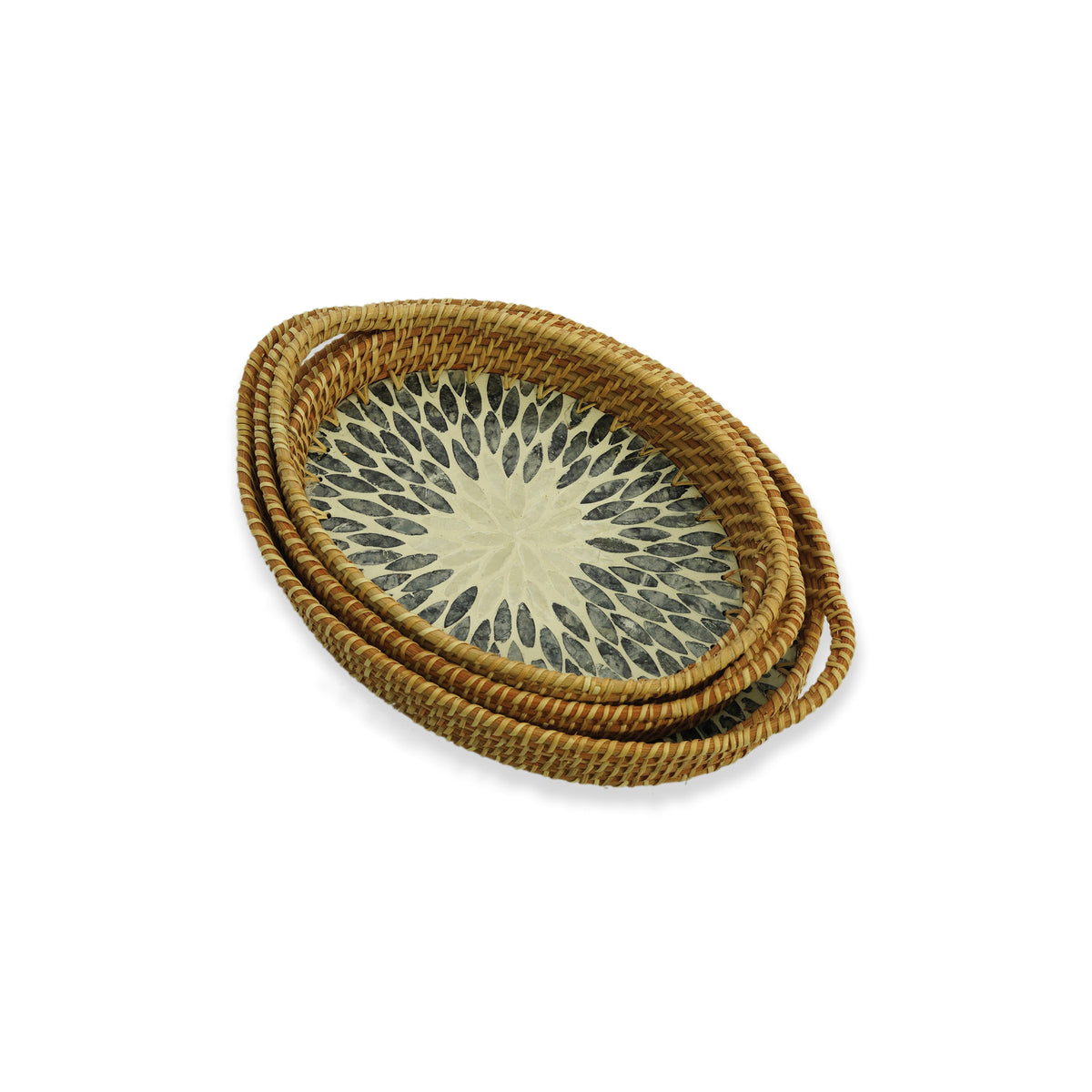 Tray (S);Natural/Black