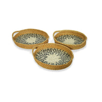 Tray (S);Natural/Black