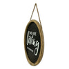 Wall Decor;Black/Antique White