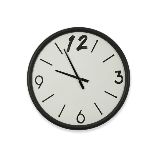 Wall Clock;White/Black