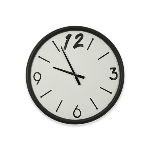 Wall Clock;White/Black