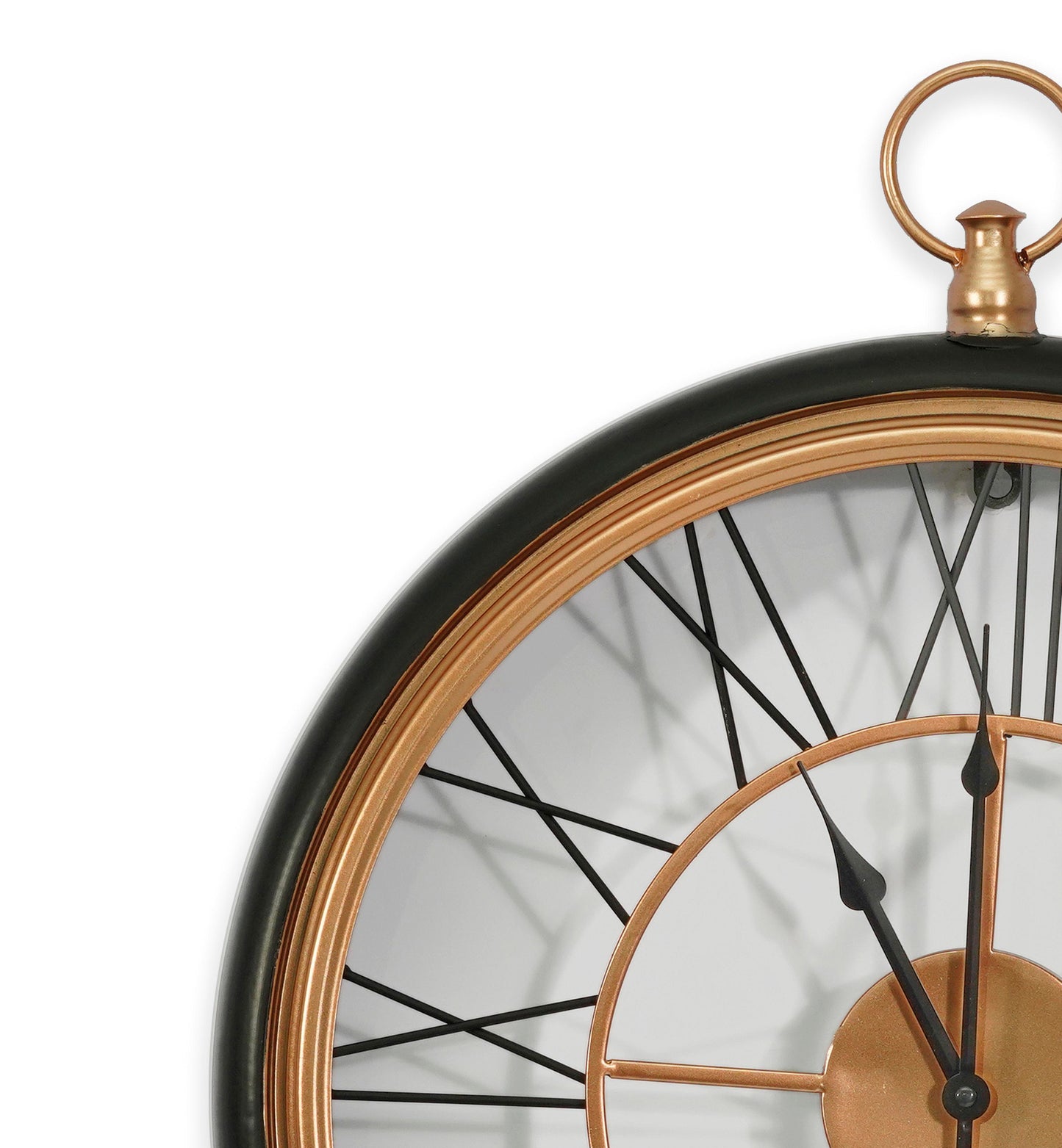 Wall Clock;Black/Champagne