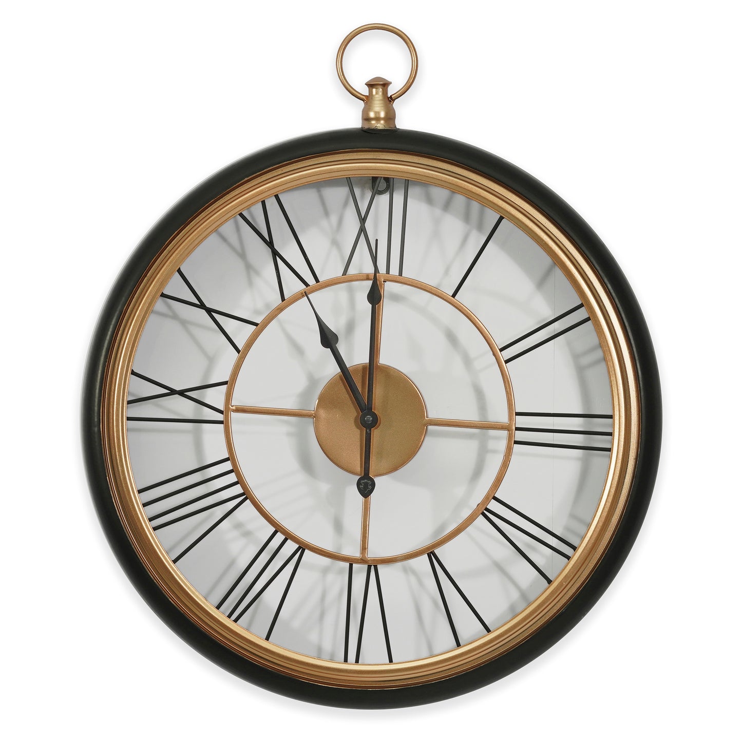 Wall Clock;Black/Champagne