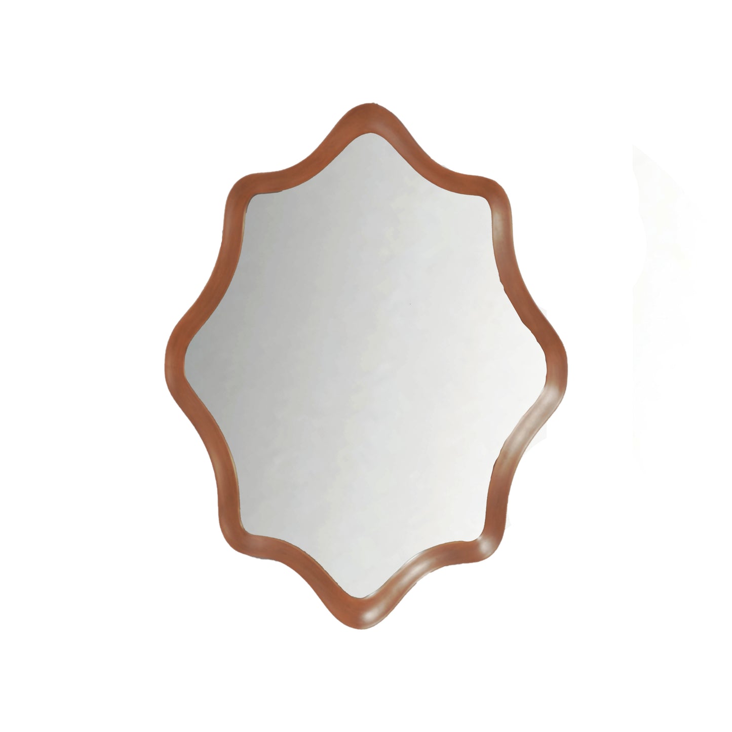 Accent Mirror;Brown