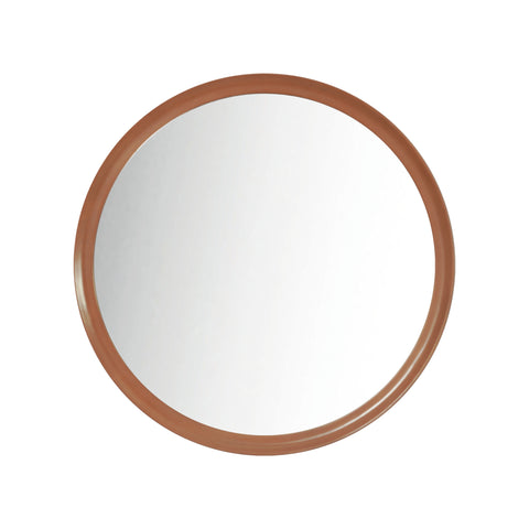 Accent Mirror;Brown
