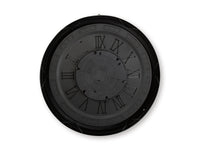 Dairton Wall Clock;Black/Gold Finish