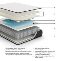 M41041W2 Limited Edition Firm King Mattress;White