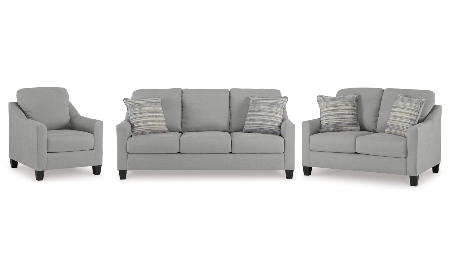 Adlai sofa set;Shadow