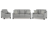 Adlai sofa set;Shadow