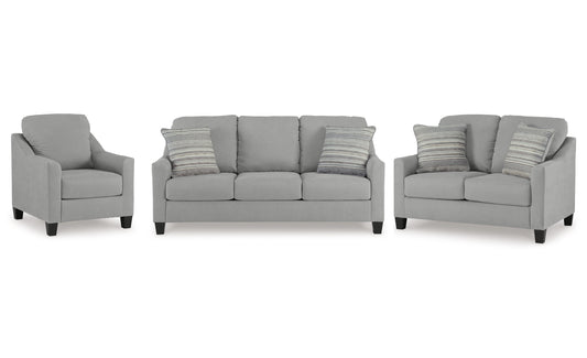 Adlai sofa set;Shadow
