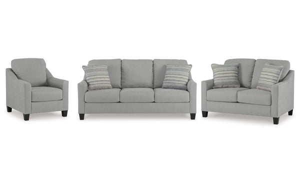 Adlai sofa set;Shadow