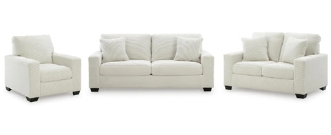 Amesley sofa set;Ivory