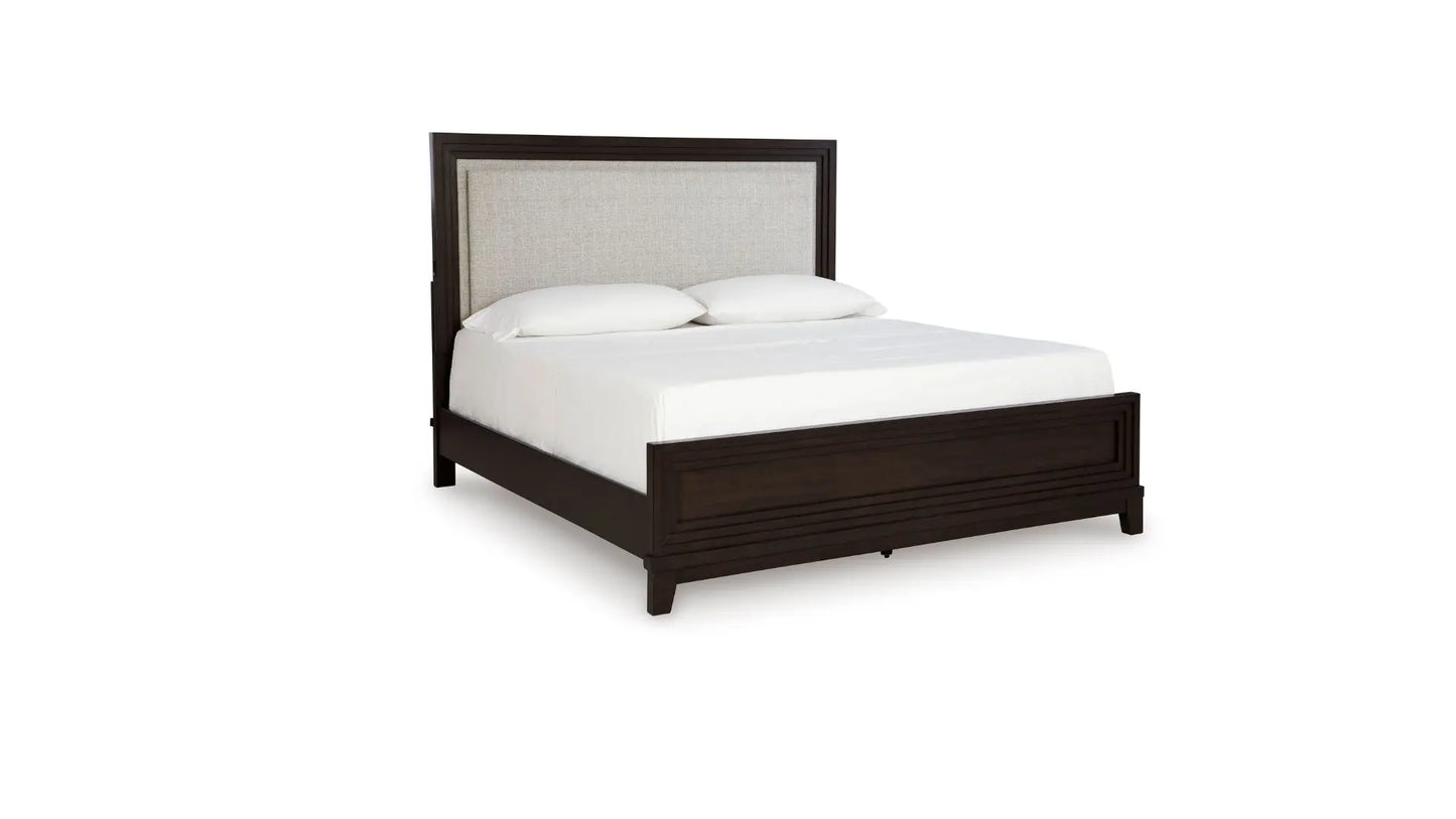 Neymorton King Panel Bedroom Set; GRAYISH BROWN