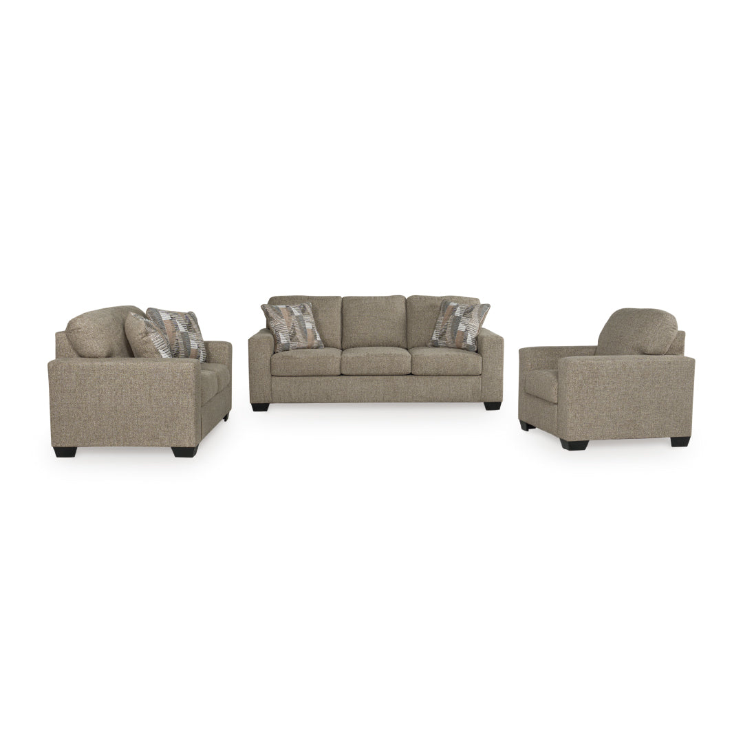Baristaview Sofa Set;Greystone