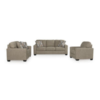 Baristaview Sofa Set;Greystone