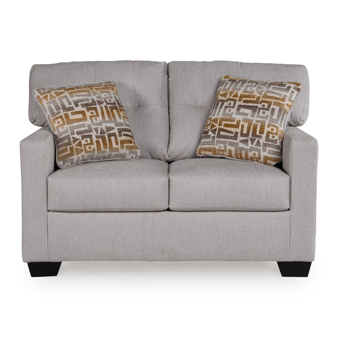 Mahoney Loveseat and Sofa;Wind