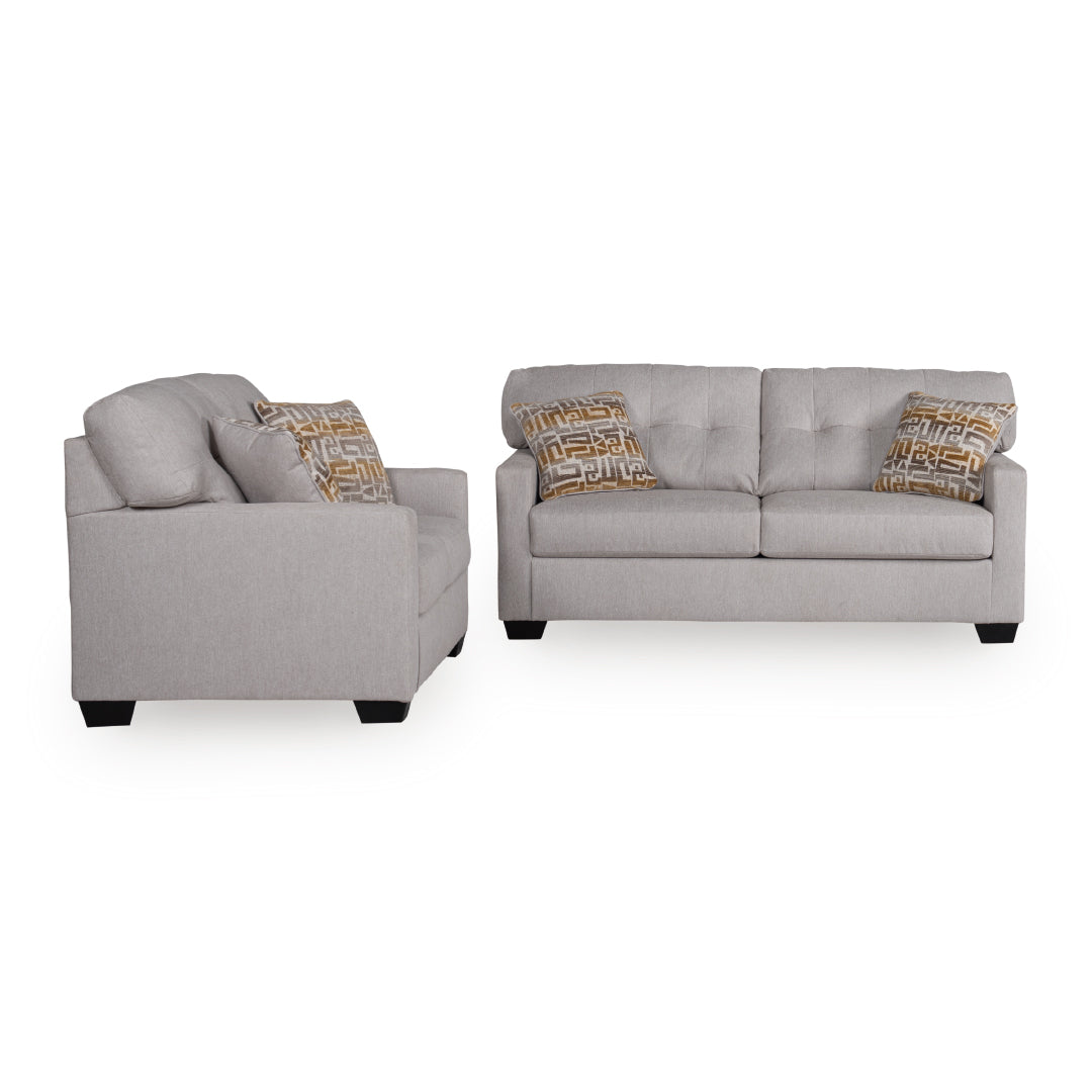 Mahoney Loveseat and Sofa;Wind
