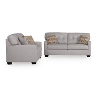 Mahoney Loveseat and Sofa;Wind