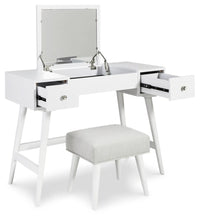 Thadamere Vanity/UPH Stool (2/CN);WHITE
