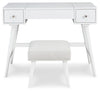 Thadamere Vanity/UPH Stool (2/CN);WHITE