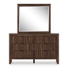 Cadmori Six Drawer Dresser; Brown