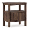 Cadmori One Drawer Night Stand; Brown
