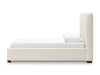 Whittgate Queen Upholstered Bed with Roll Slats;Beige