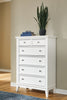 Trulani Six Drawer Chest;White