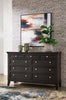 Bambori Dresser;Dark Brown