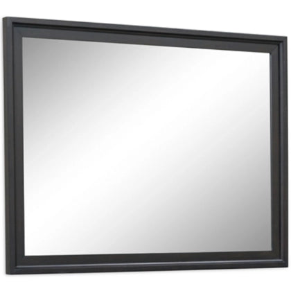 Bambori Bedroom Mirror;Dark Brown