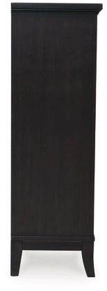 Bambori Six Drawer Dresser;Dark Brown