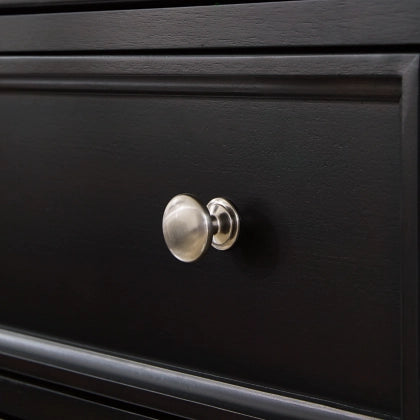 Bambori Two Drawer Night Stand; Dark Brown