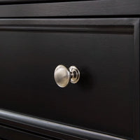 Bambori Two Drawer Night Stand; Dark Brown