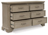 Vallardia Dresser;Light Grayish Brown