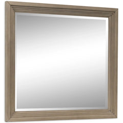Vallardia Bedroom Mirror;Light Grayish Brown