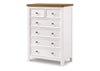 Westconi King Panel Bed with Mirrored Dresser, Chest and Nightstand