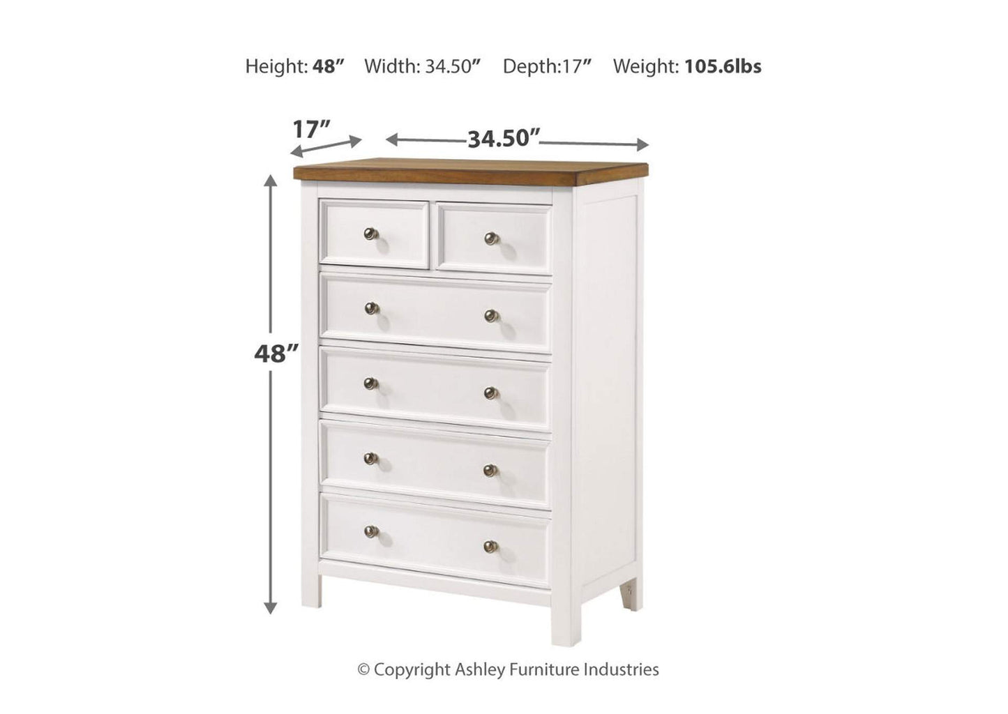 Westconi King Panel Bed with Mirrored Dresser, Chest and Nightstand