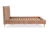 Sonian Queen UPH HDBD/FTBD/Roll Slats;Clay