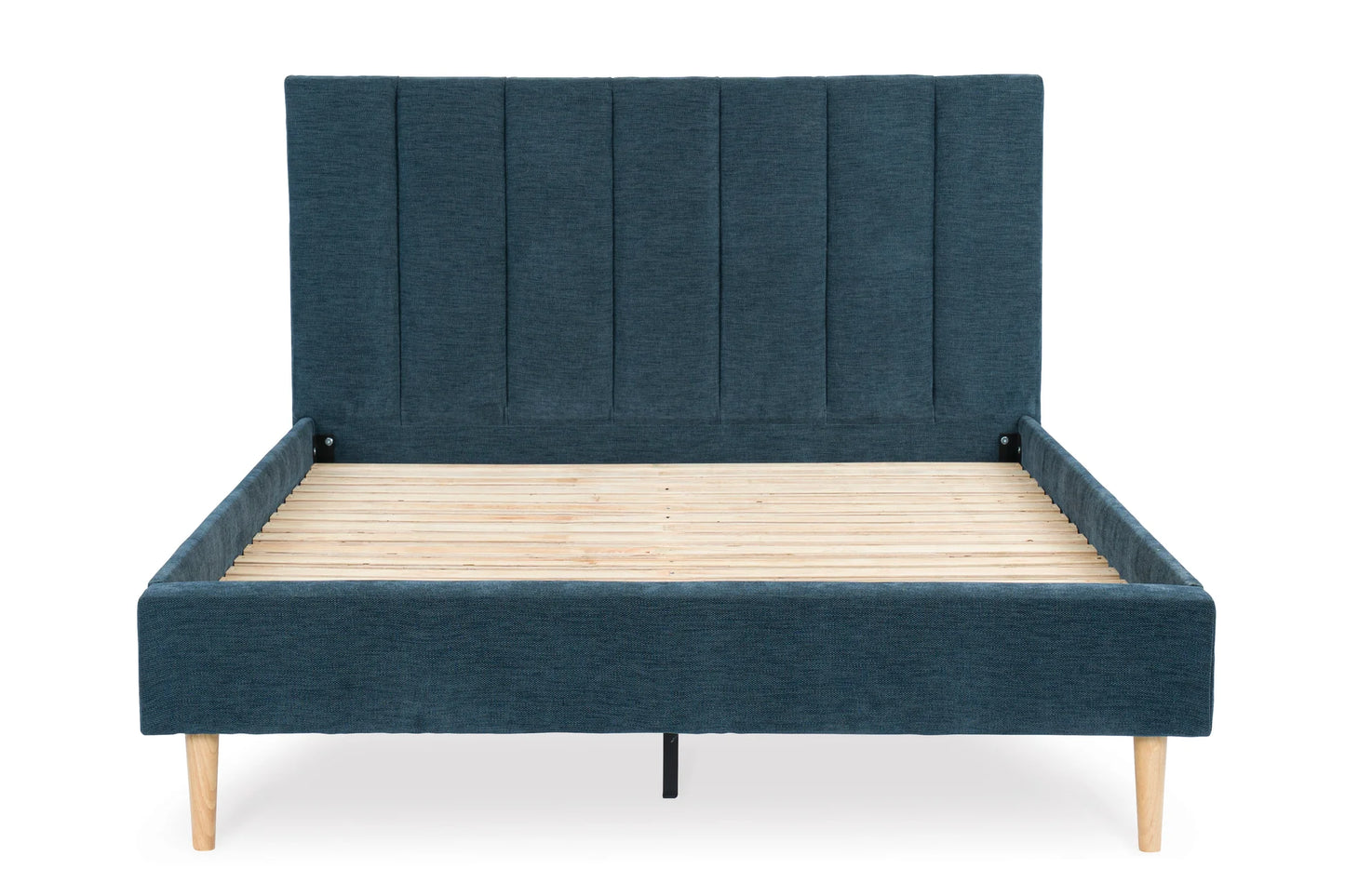 Sonian Queen UPH Bed with Slats;Navy